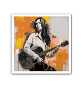 Tranquil Melody Minimalist Abstract Wrapped Canvas